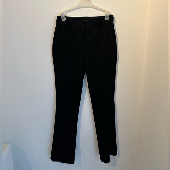 Small 0 Black Express Columnist Barely Boot Pants - Picture 1 of 5